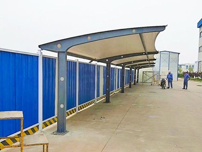 膜結(jié)構(gòu)車(chē)棚建設(shè)中金屬結(jié)構(gòu)的多種連接方式詳解